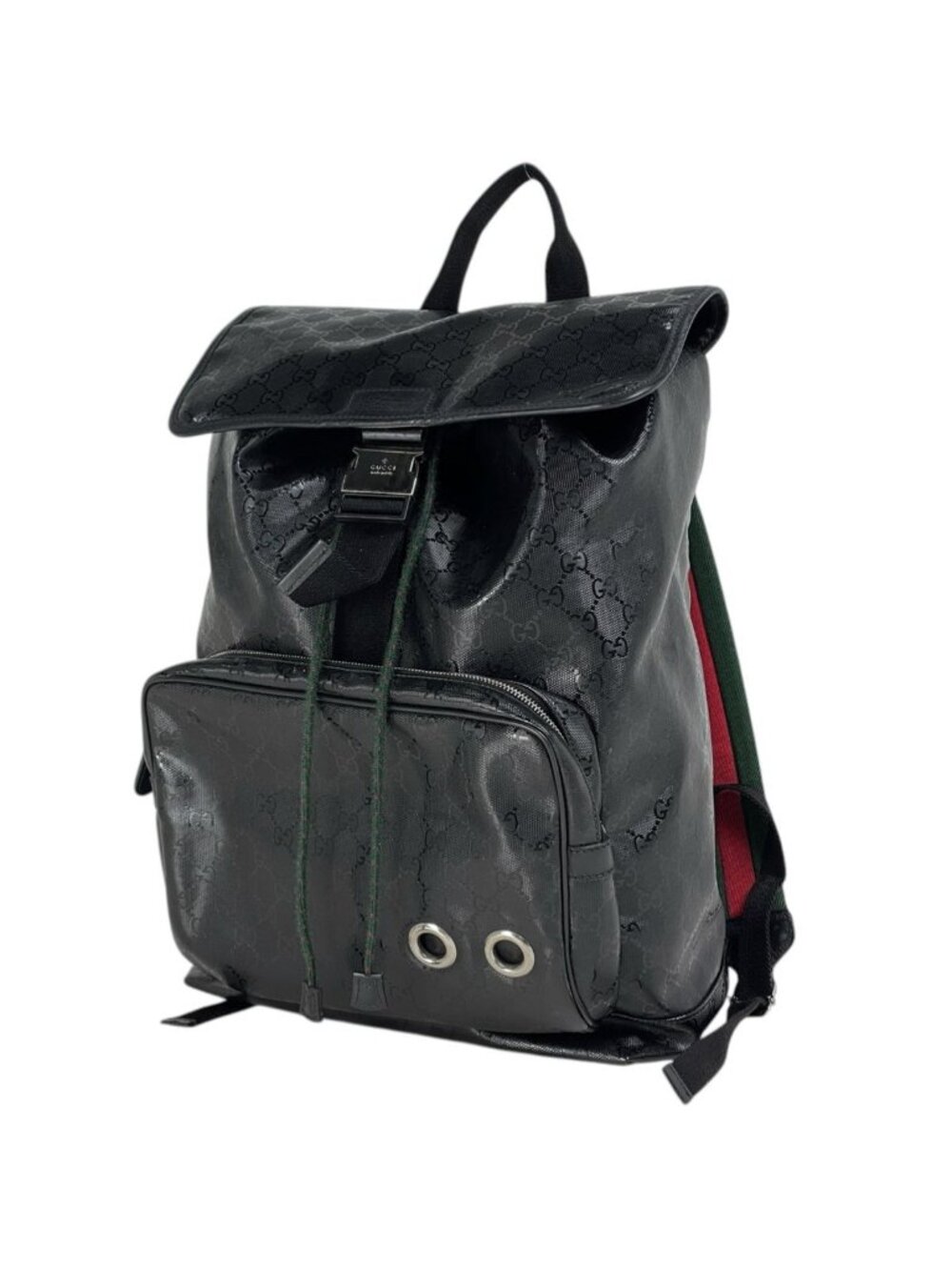 Gucci GG Supreme Backpack Fiat 500 Collaboration Sherry